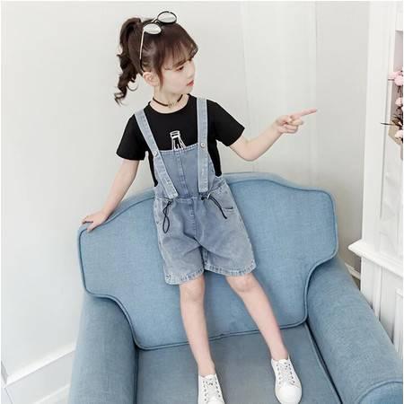 网红背带短裤儿童穿,儿童夏日时尚新宠