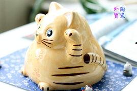 网红卡通暴力熊存钱罐,萌趣与理财的完美结合